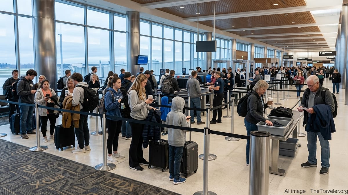 Government Shutdown Snarls Spring Break Trips From PDX