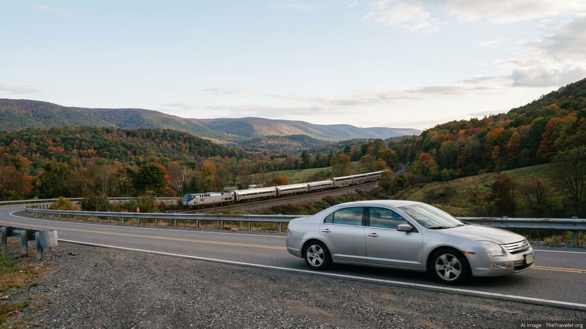 Traveling Across Pennsylvania by Car and Rail: What to Expect