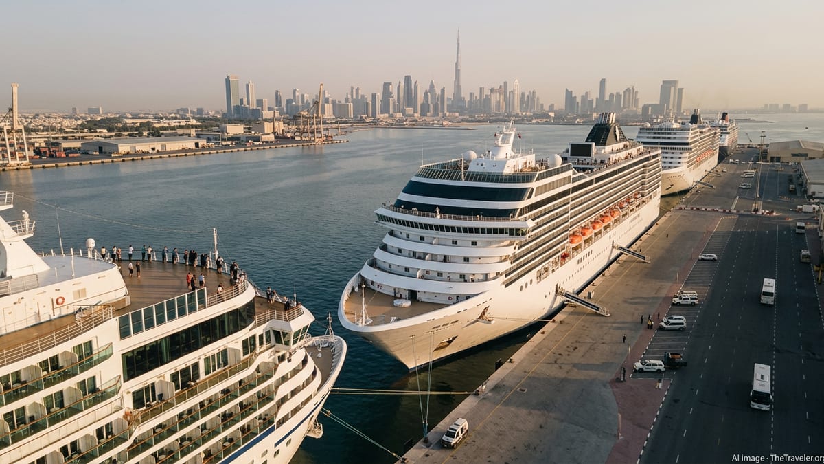 Gulf Conflict Strands Cruise Ships in Dubai, Rattling Tourism