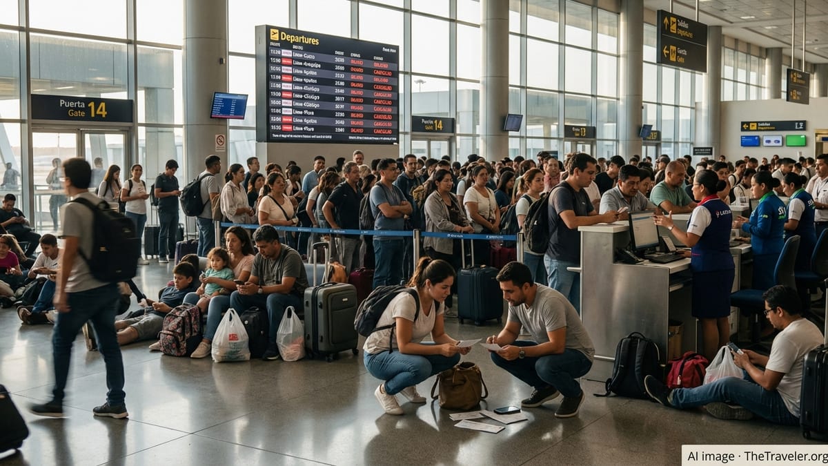 Flight Cancellations Disrupt Peru Routes as Airlines Scramble
