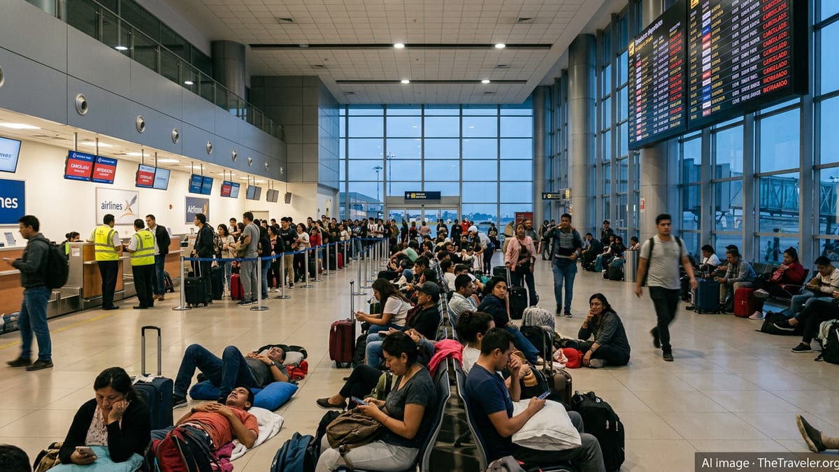 Peru Flight Chaos Strands Travelers in Lima and Cusco