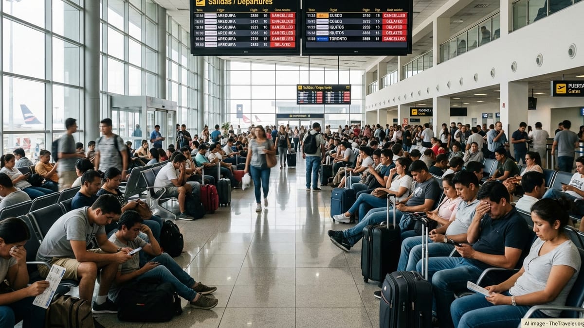 Travel Disruptions Hit Peru as Callao and Arequipa Flights Axed