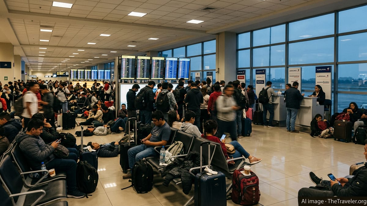 Cancellations Strand Peru Passengers on Key International Routes
