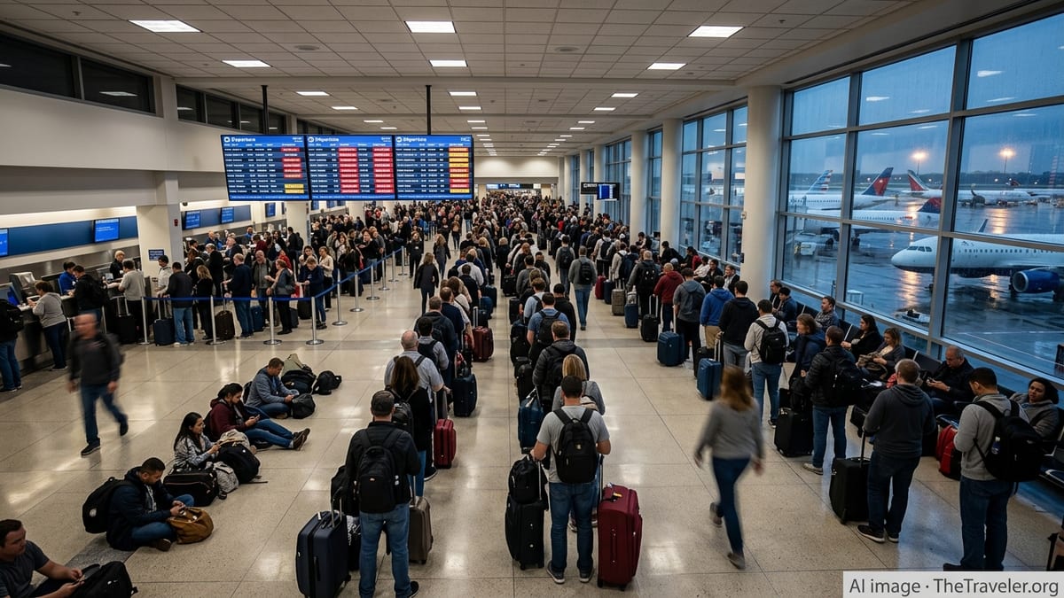 Philadelphia Airport Chaos as Storms Cancel Hundreds of Flights