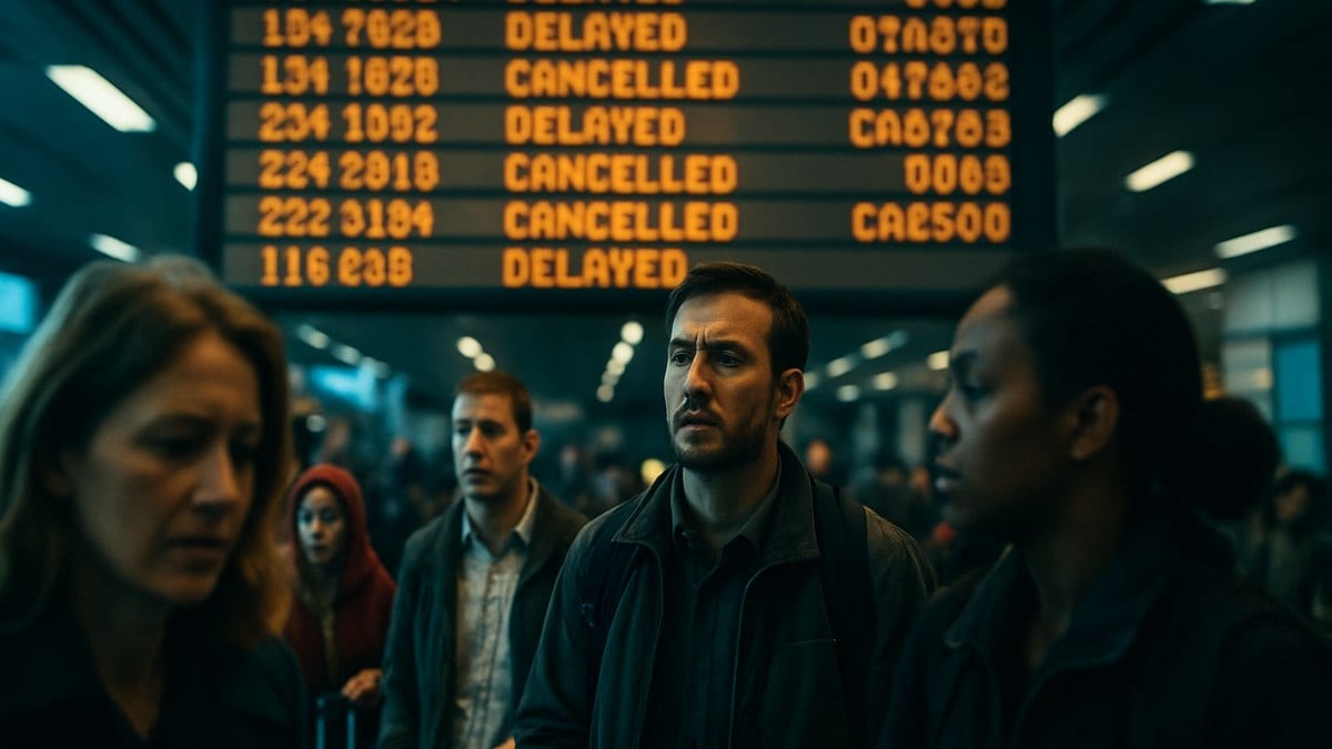 Philadelphia Flight Chaos Strands Travelers Across Northeast