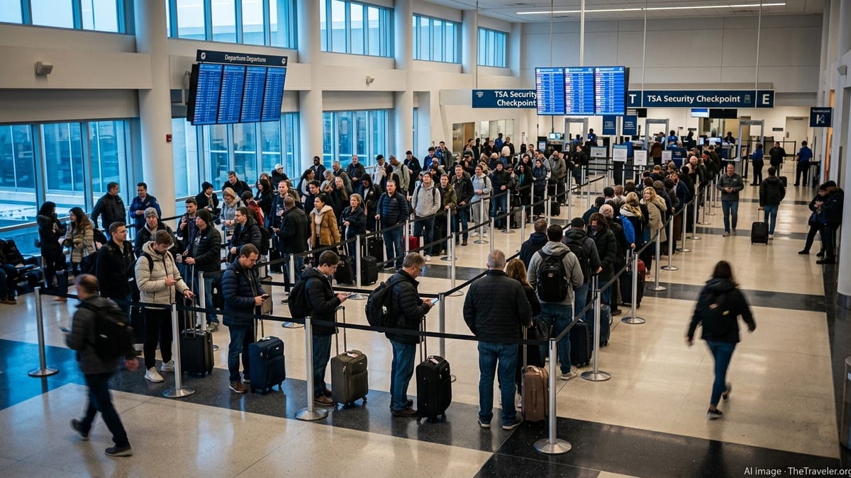 Philadelphia Flights Threatened as Shutdown Fuels TSA Chaos