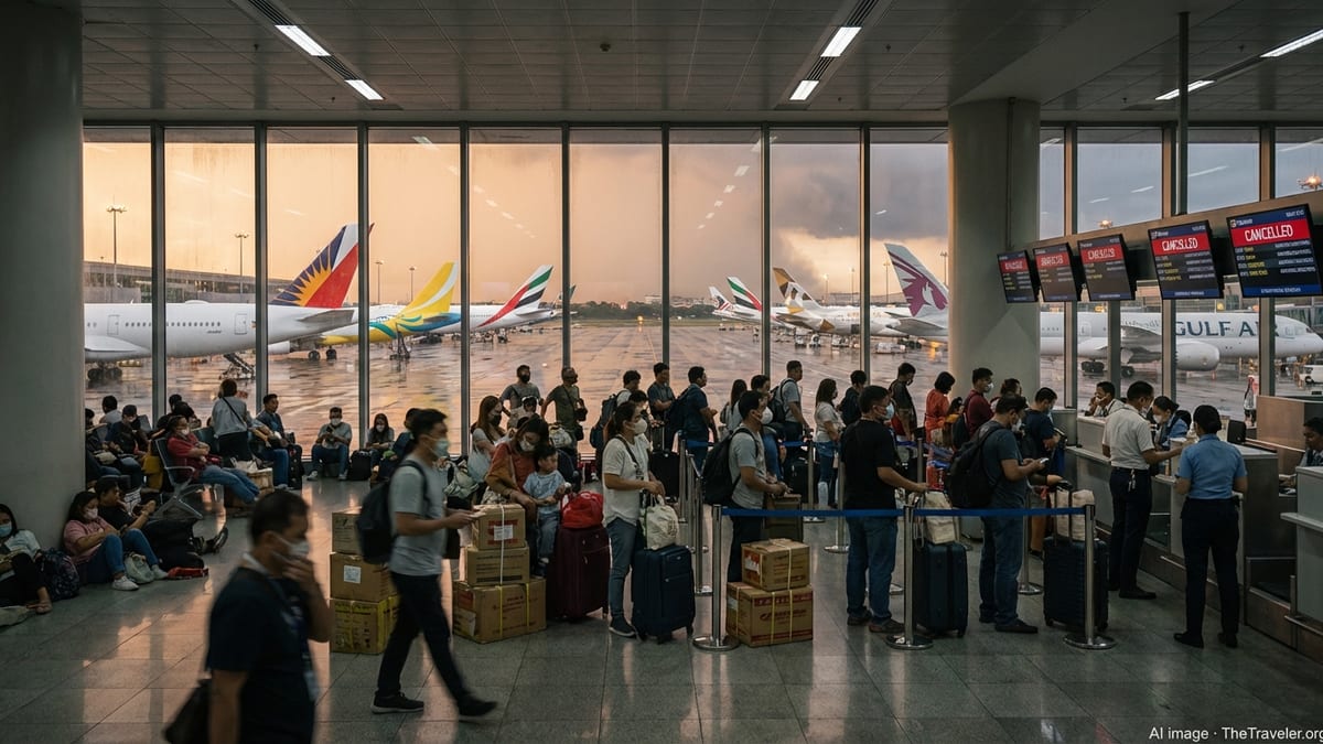 Philippine–Gulf Flight Suspensions Jolt Manila Travel Market