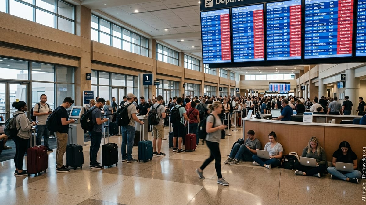 Flight Cancellations Snarl Phoenix Routes to Major U.S. Hubs