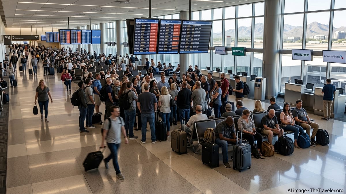 Phoenix Sky Harbor Sees 116 Delays, 3 Cancellations
