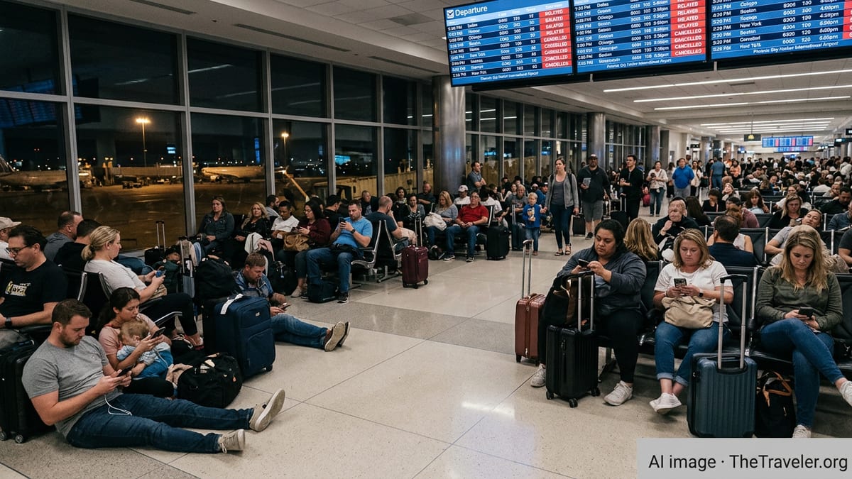 Severe Flight Disruptions Hit Phoenix, Ripple Across Major U.S. Hubs
