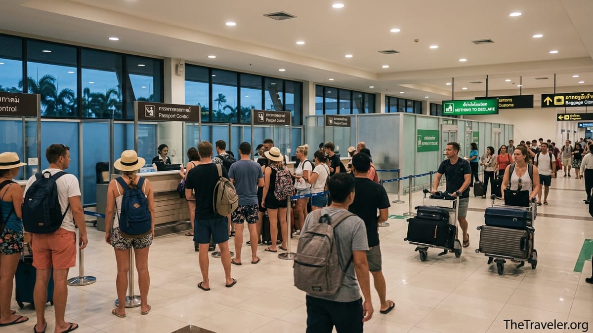 Phuket Airport Customs & Immigration Wait Times: Arrival Guide