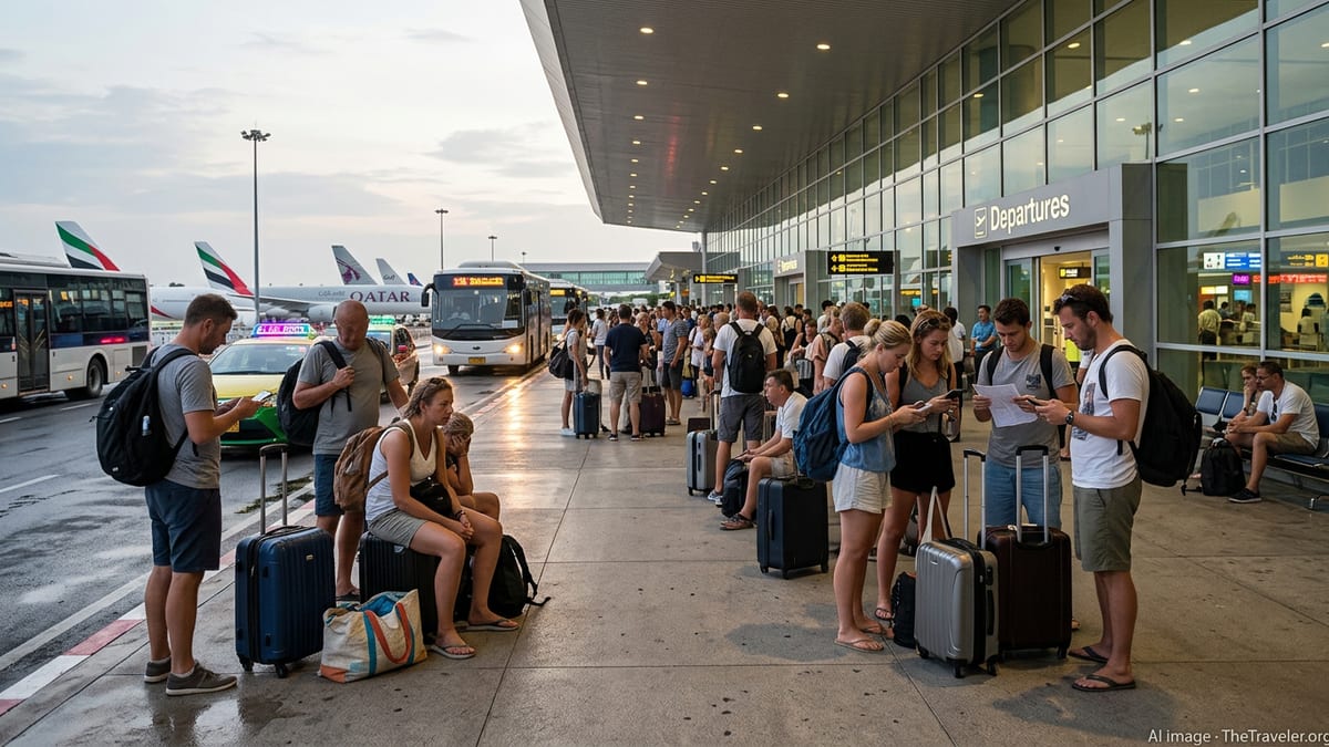 5,000 Tourists Stranded in Phuket as Middle East Crisis Halts Flights