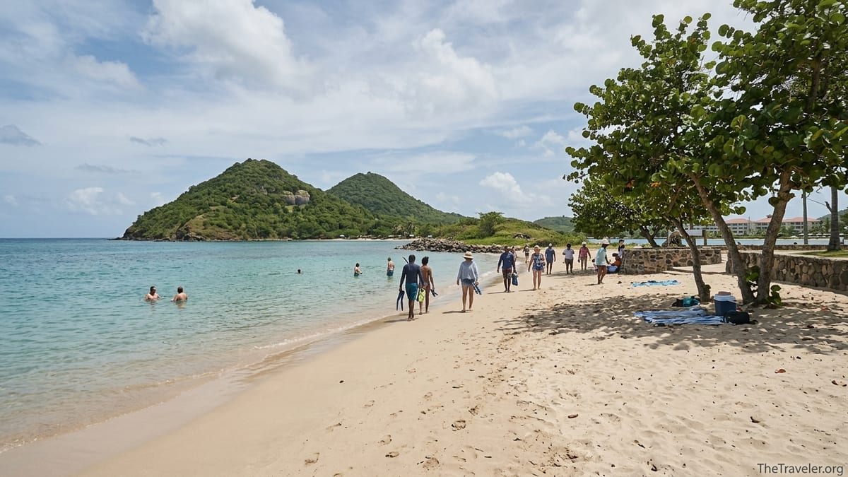 Pigeon Island Beach Guide: Swimming, Shade & Park Access