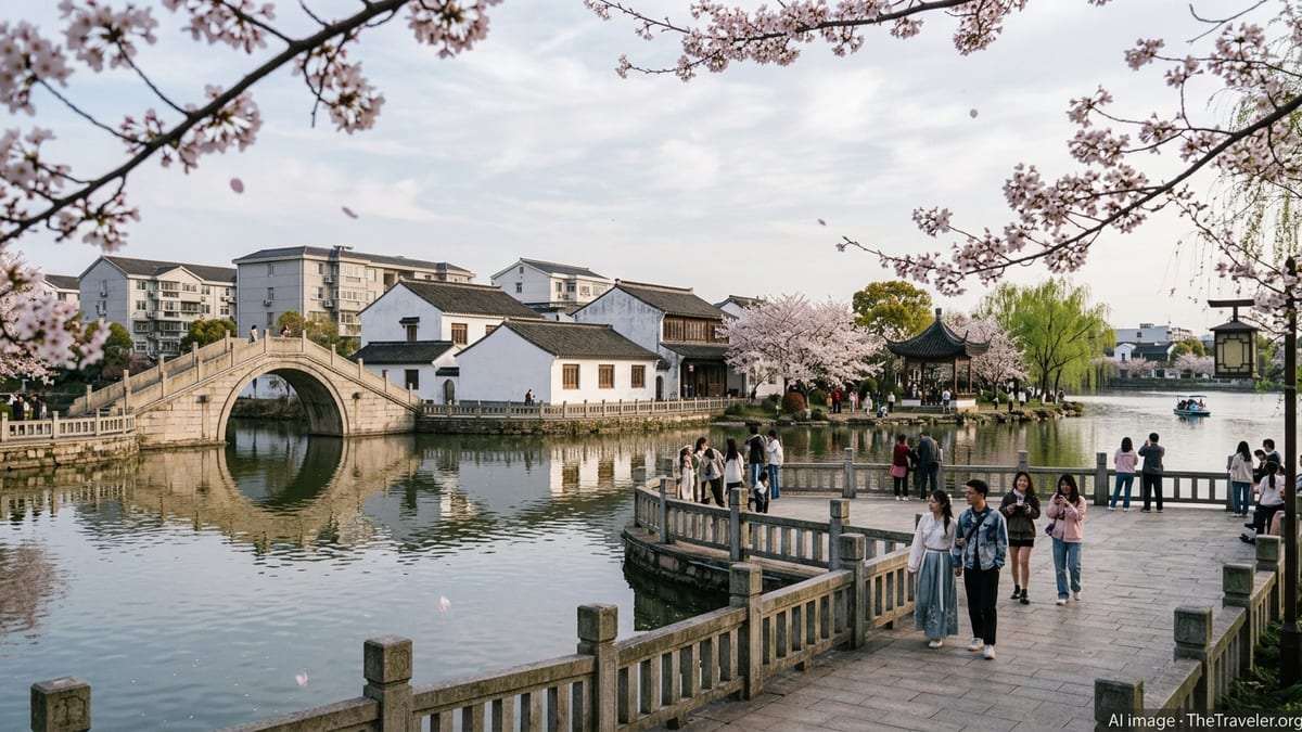 Pinghu’s Cherry Blossom Festival Blooms With Culture