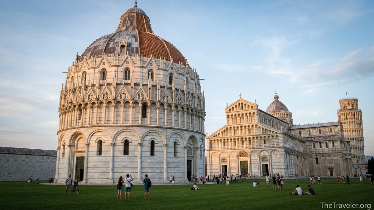 Pisa’s Baptistery of St John: History and Architecture