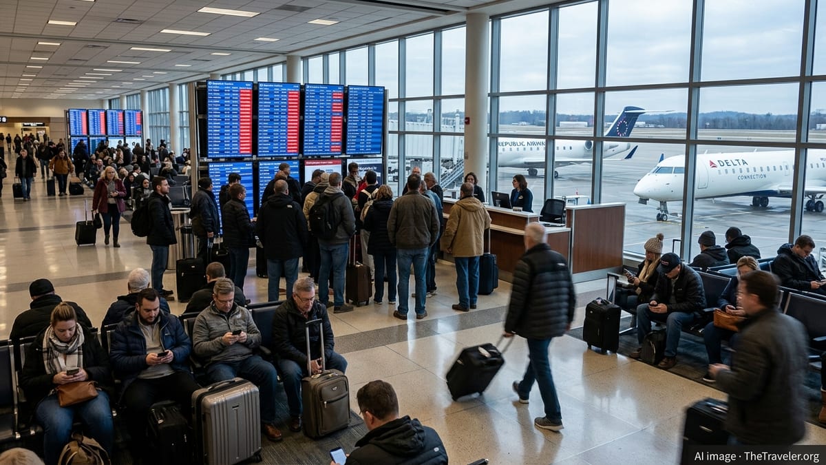 Flight Disruptions Snarl Travel at Pittsburgh International