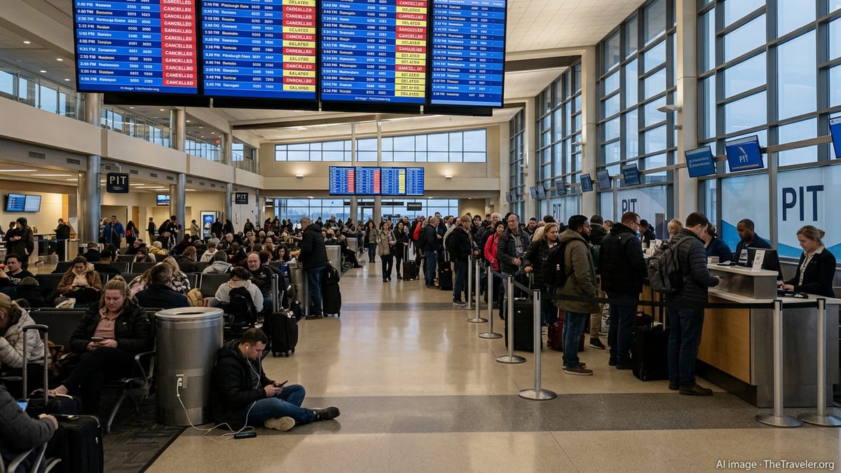 Storm Disruptions Leave Pittsburgh Flyers Stranded Nationwide