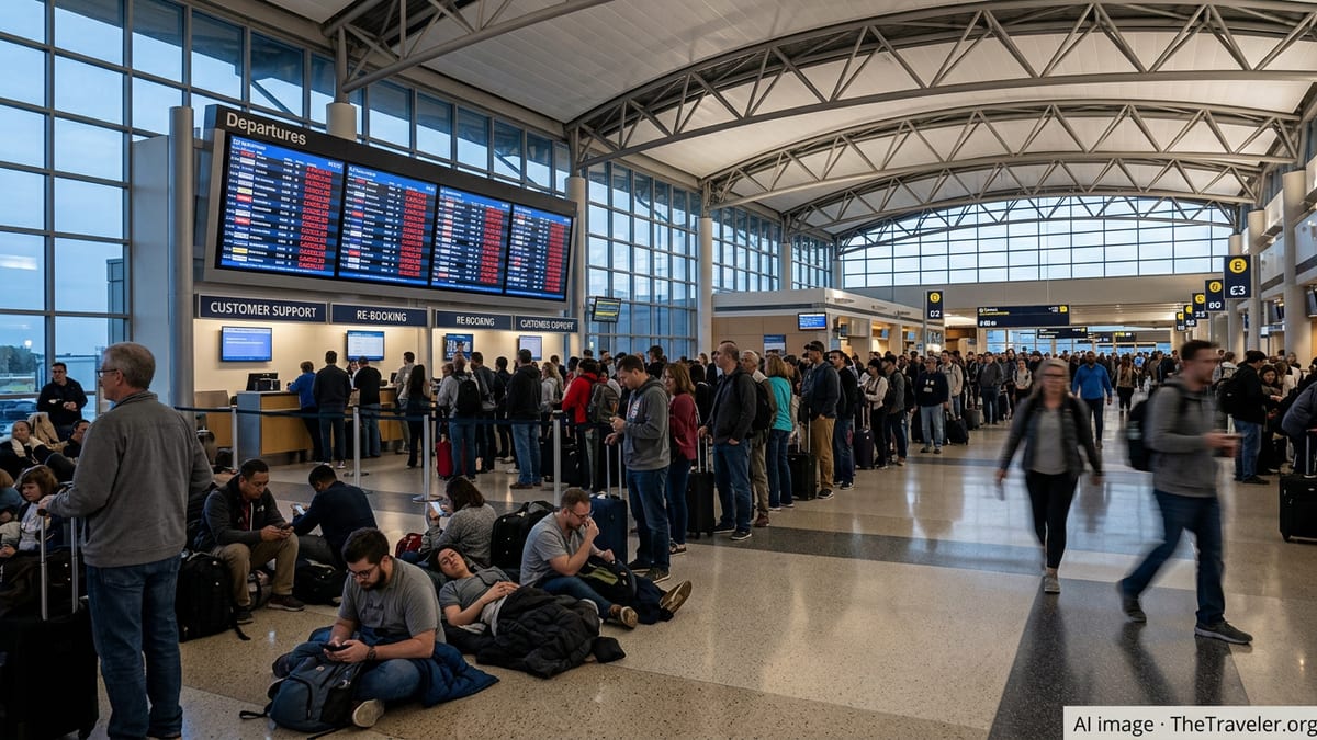 More Than 110 Flights Canceled at Four Major U.S. Airports