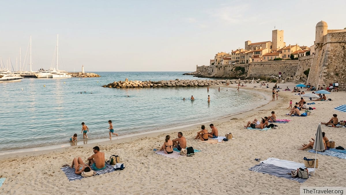 Why Locals Love Plage de la Gravette in Antibes