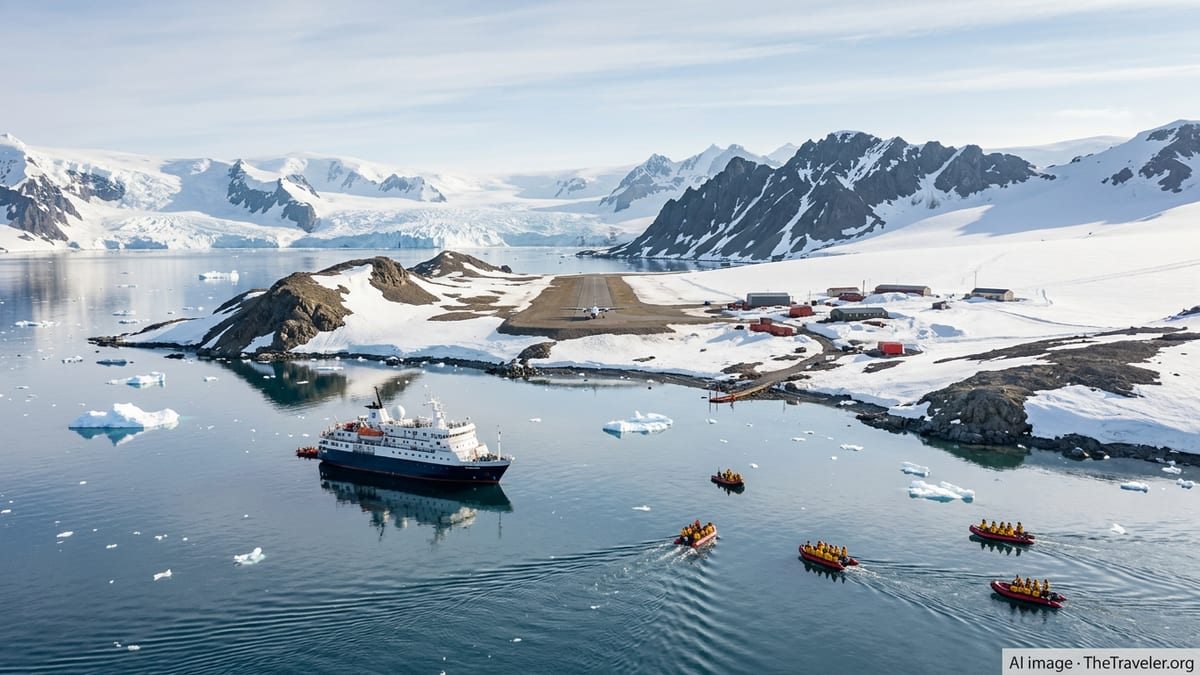 Polar Latitudes Fly-Cruise Opens Faster Route to Antarctica