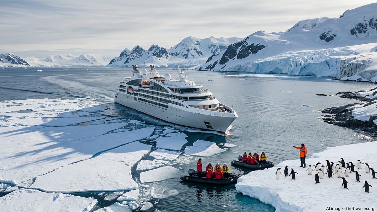Ponant Plots 2027 Antarctica Voyage With Ocean Scientists