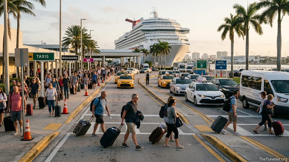 Port Everglades Cruise Disembarkation & Airport Timing Guide