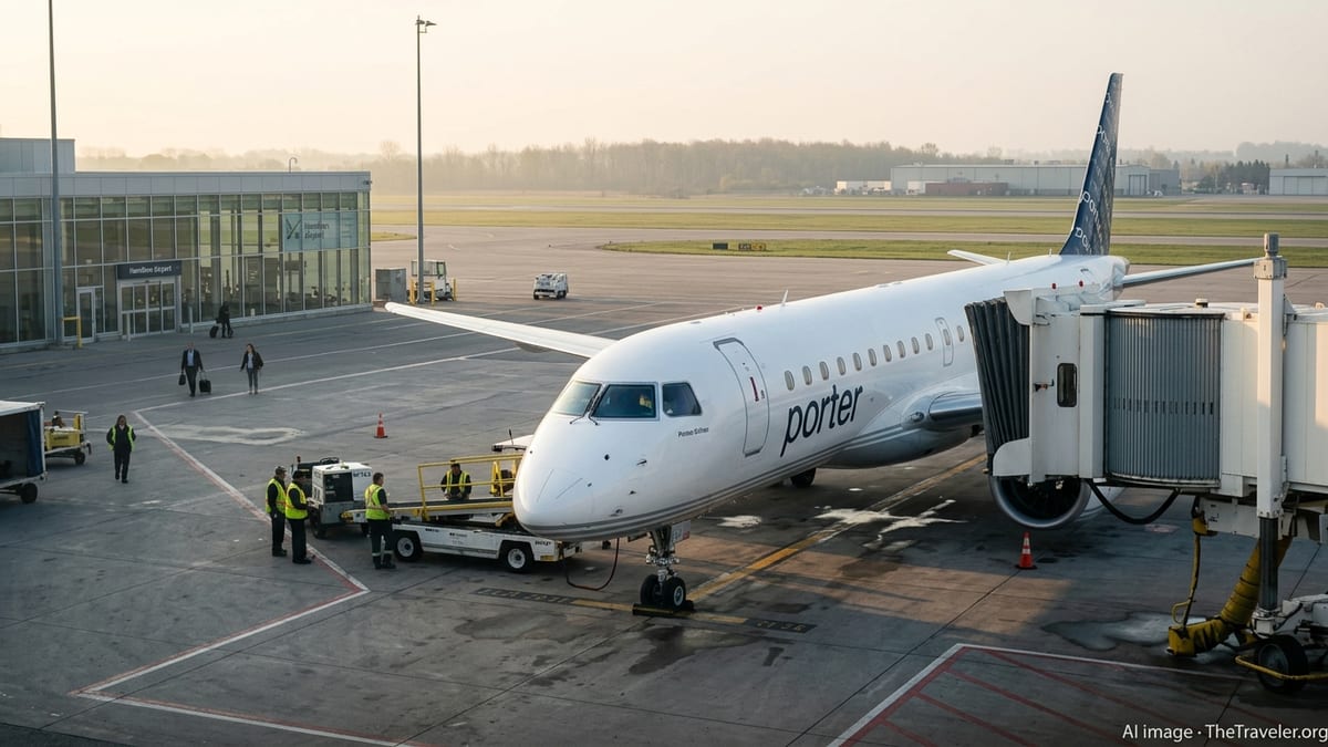 Porter Links Hamilton and Ottawa With New Daily Flights