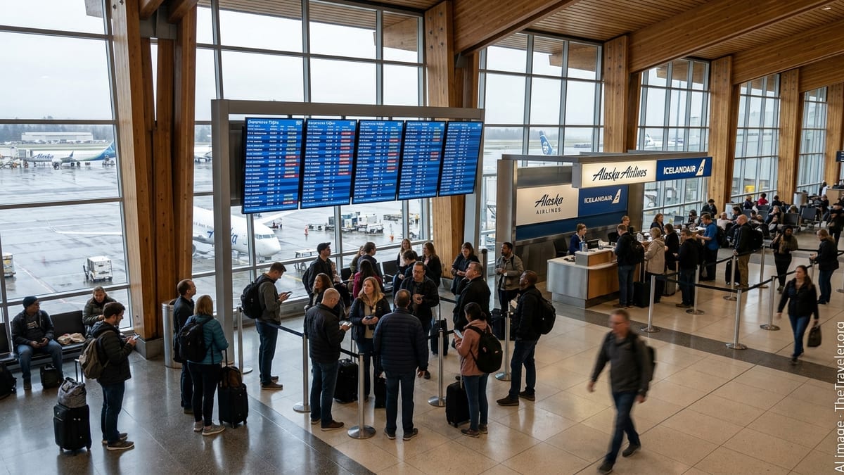 Delays and Cancellations Disrupt Travel at Portland Airport