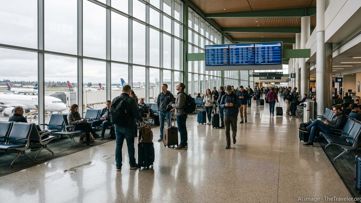 Route Suspensions Shake Connectivity at Portland Airport