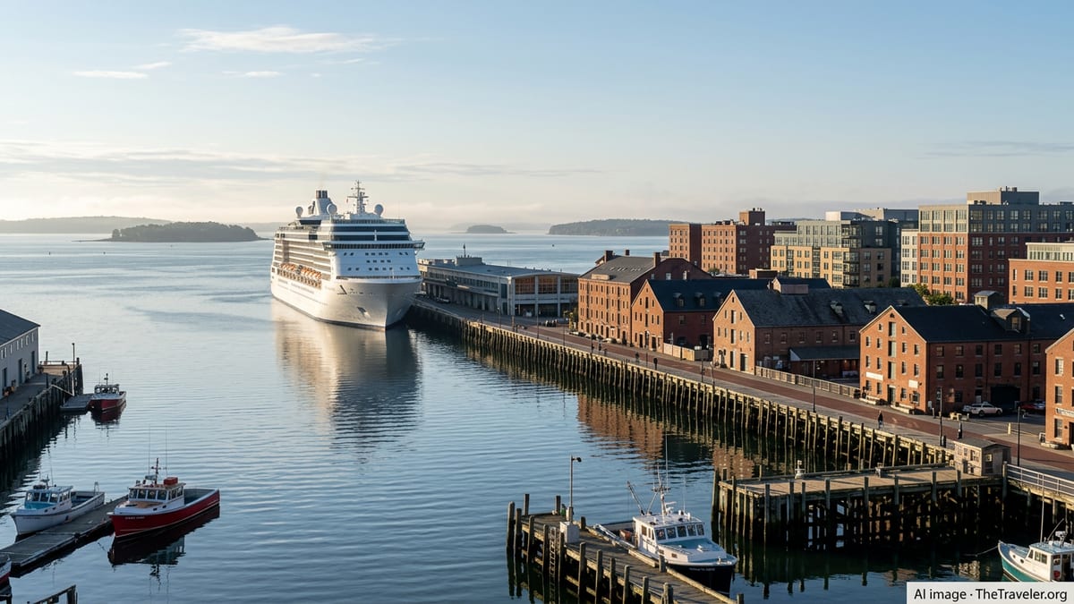 Portland, Maine Hikes Cruise Fees Amid Tourism, Climate Debate