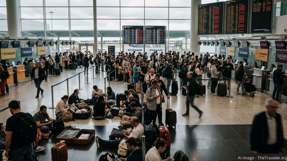 Flight Chaos in Portugal as Major Airlines Ground Services