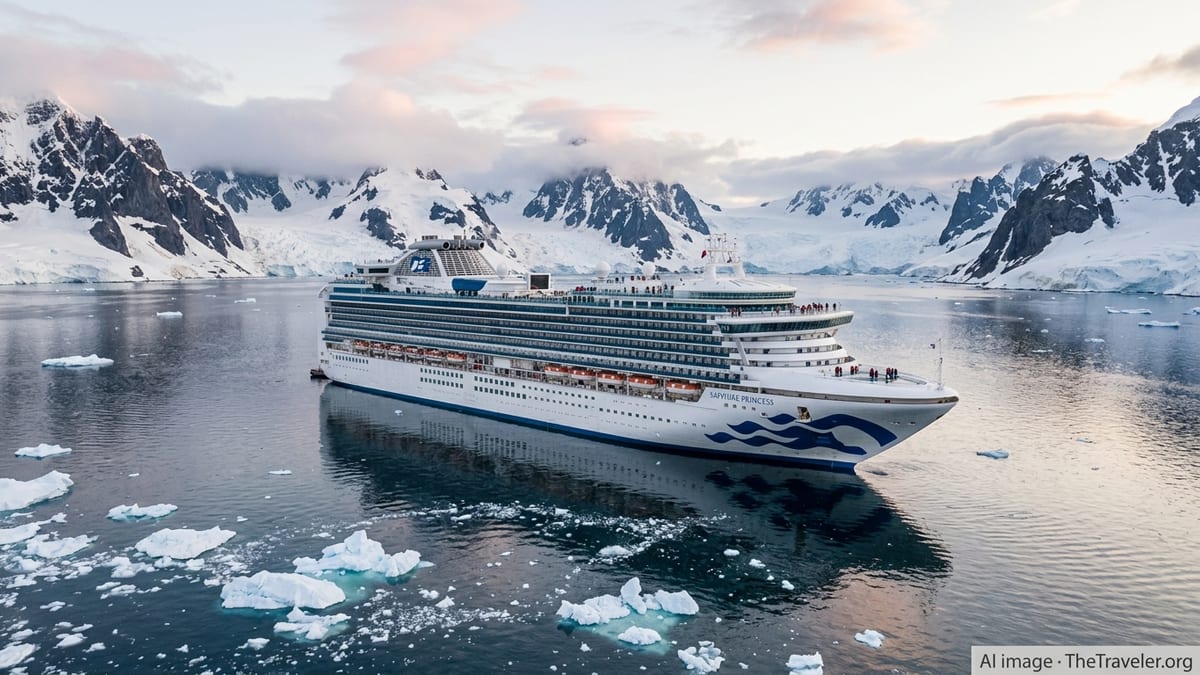 Princess Cruises Adds Overnight Antarctic Peninsula Stays