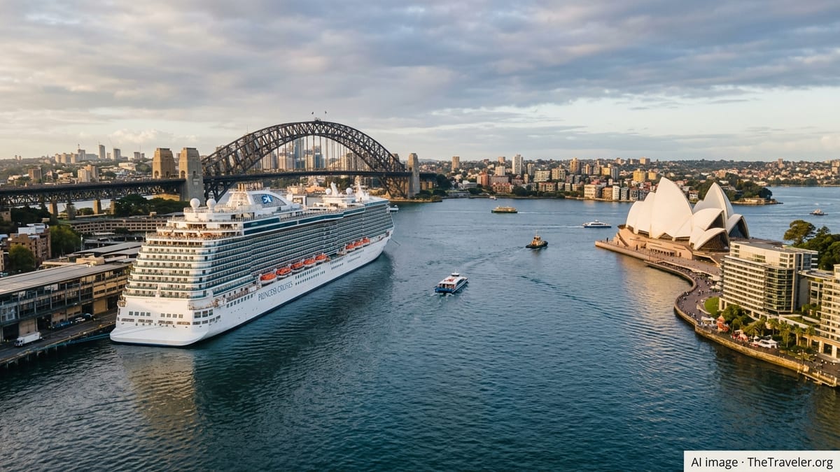 Princess Cruises Bets Big on Australia and Asia Growth