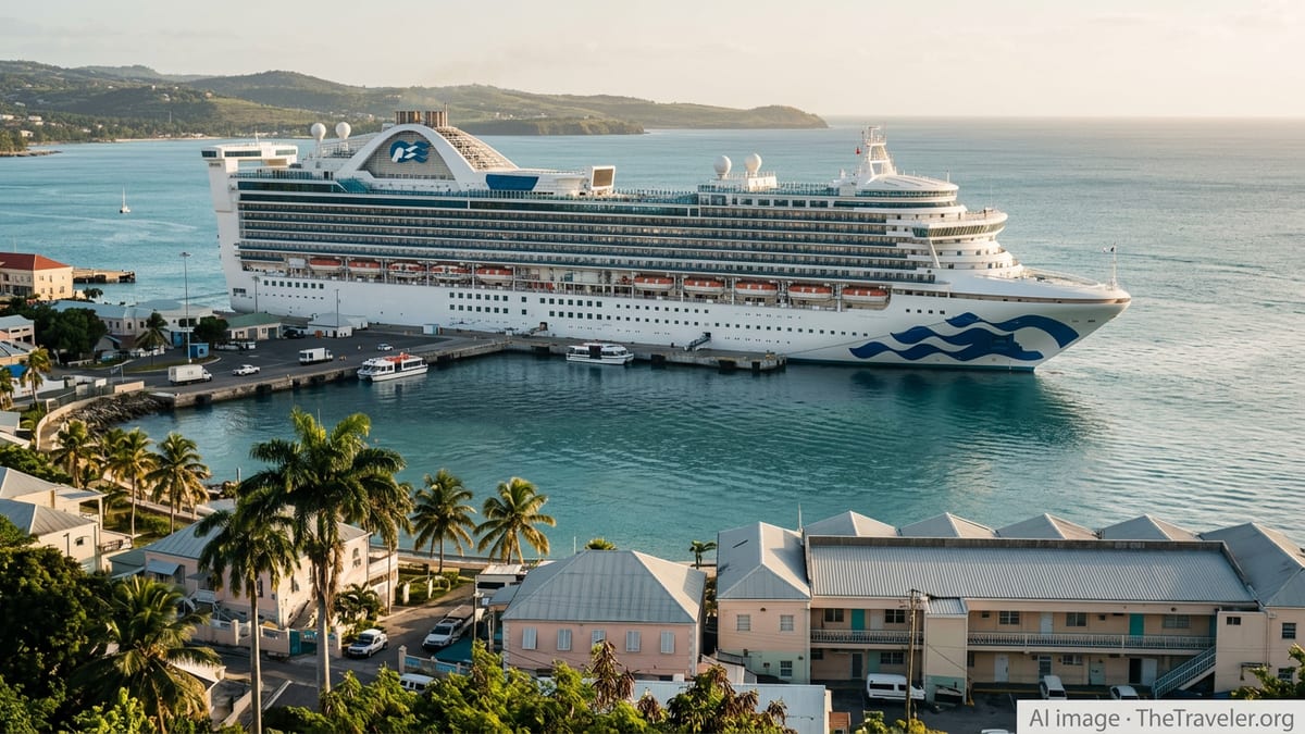 Princess Cruises Adds Barbados Hub for Southern Caribbean UK Sailings