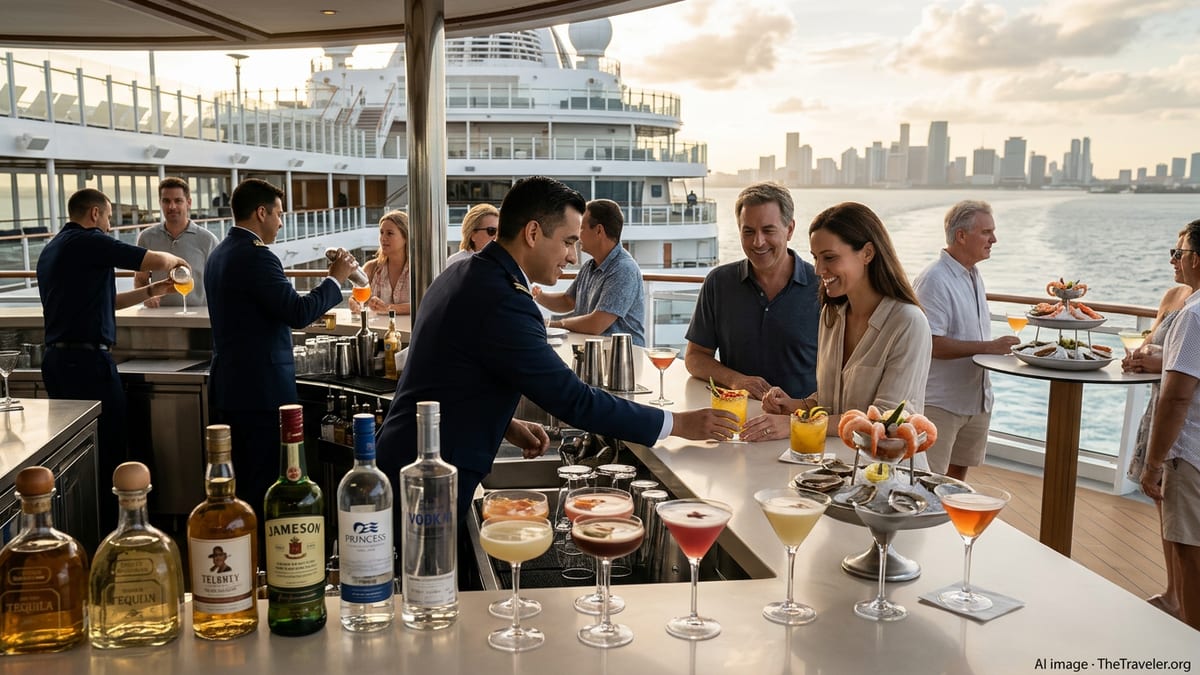 Princess Cruises Unveils Star-Studded Culinary and Cocktail Wave
