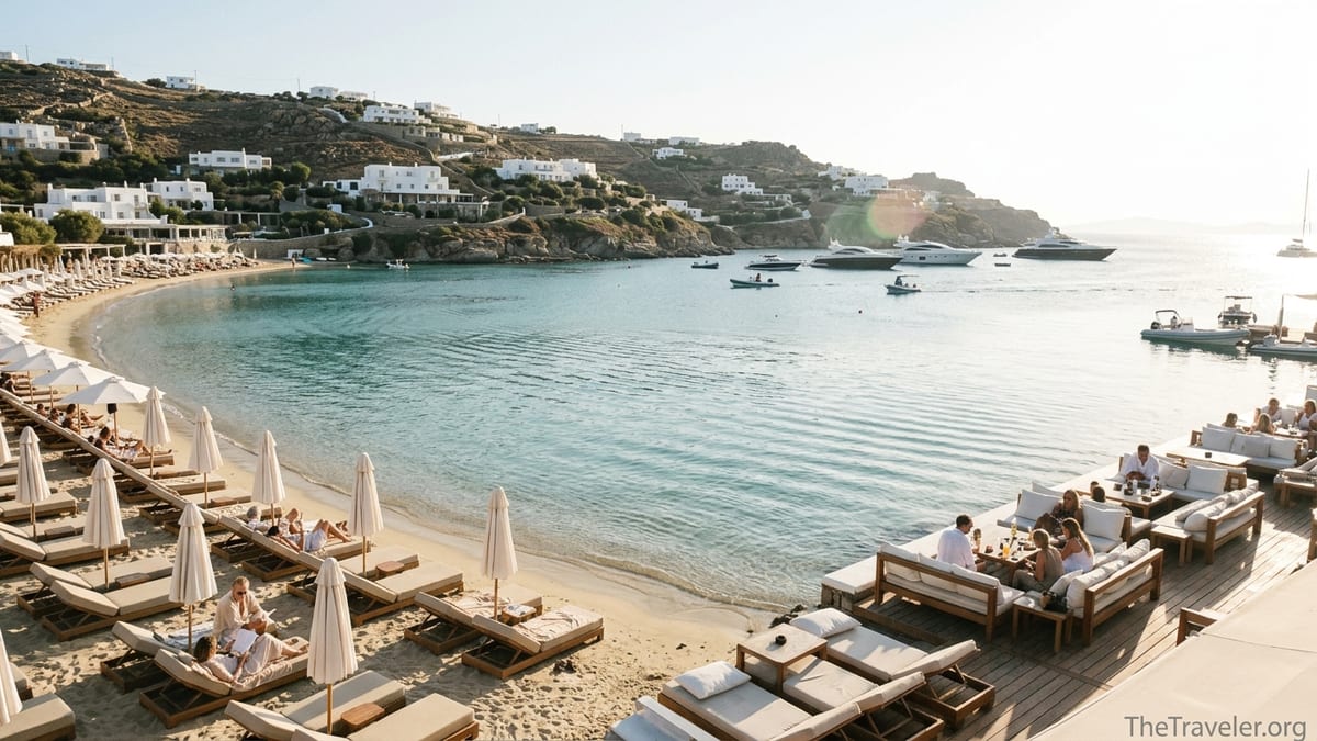 Best Things to Do at Psarou Beach Beyond Sunbathing