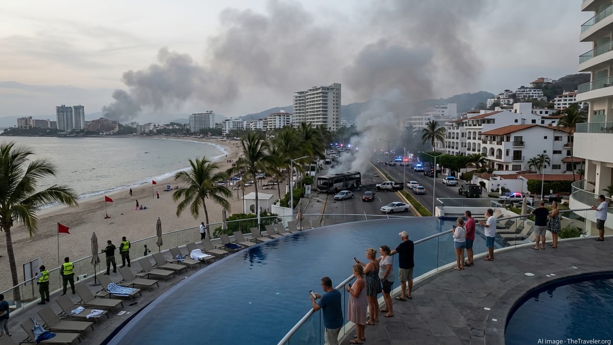 Cartel Violence Triggers Puerto Vallarta Shelter-in-Place Chaos