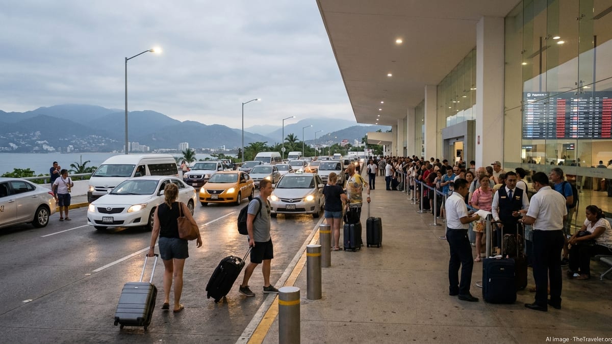 Puerto Vallarta Flight Chaos Strands Tourists as Hotels Brace