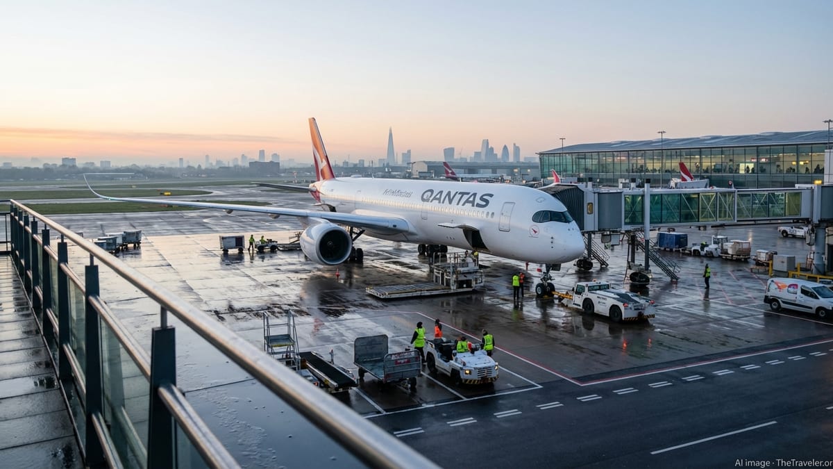 Qantas Plans Record-Breaking Nonstop London–Sydney Flight by 2027