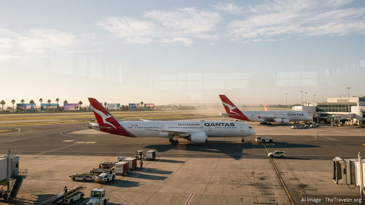 Qantas Shifts A380s as Melbourne–LAX Goes All‑Dreamliner