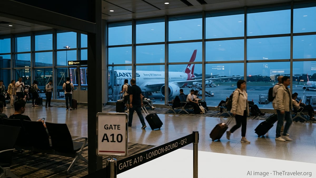 Qantas Reroutes Perth–London as Australia, UK, Singapore Act