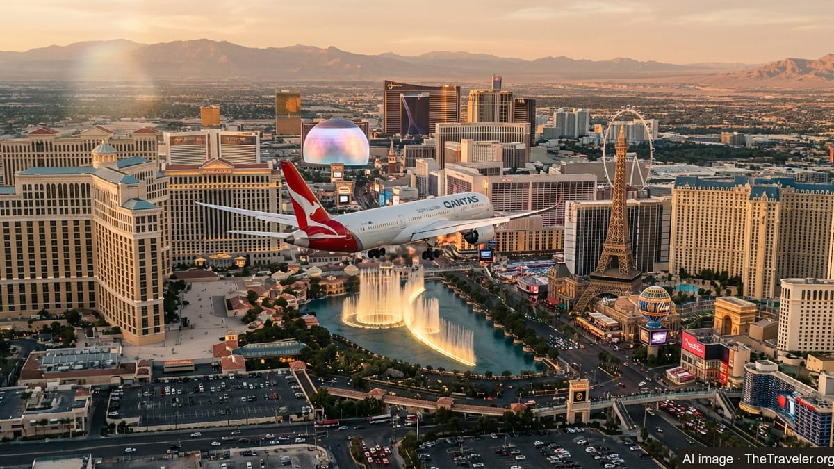 Qantas’ First Direct Sydney–Las Vegas Flights Turbocharge Tourism