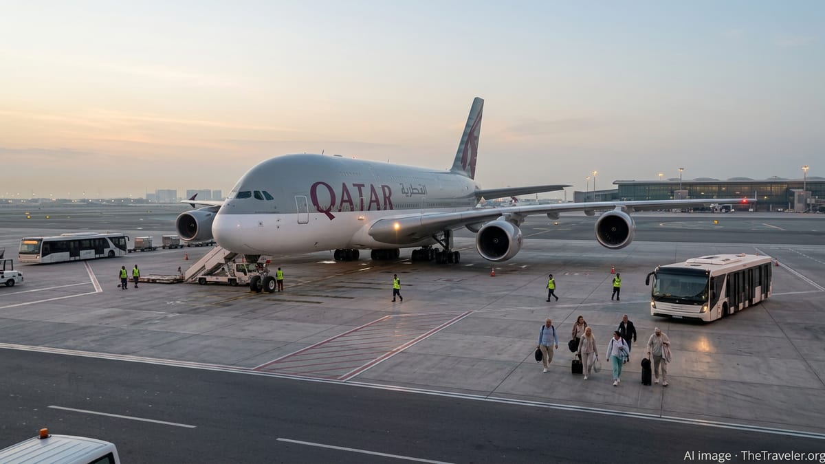 Qatar Airways A380 Leads Historic Relief Flight to Heathrow