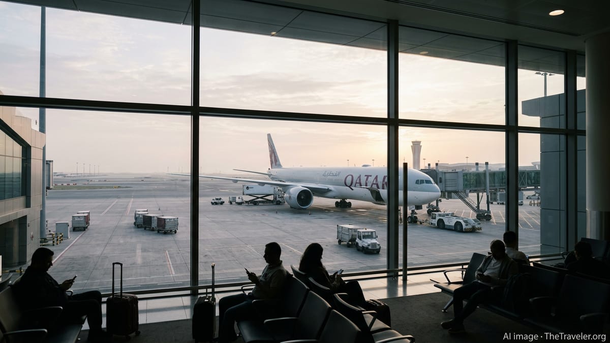 Qatar Airways Cuts Schedule as Airspace Closure Bites