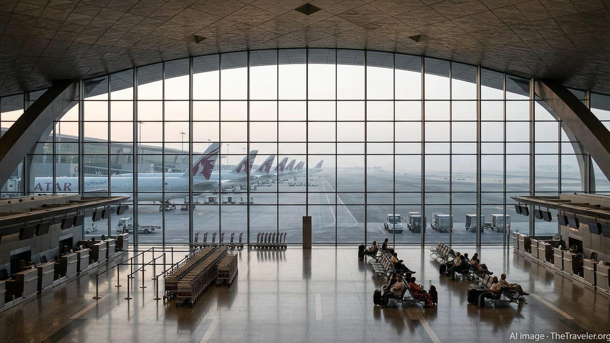 Qatar Airways Flights Halted as Qatari Airspace Stays Closed