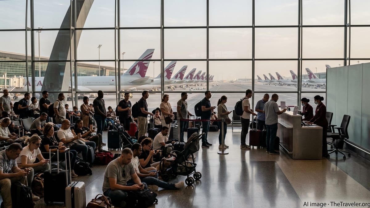 Qatar Airways Chaos: Hundreds of Flights Axed as Doha Hub Stalls