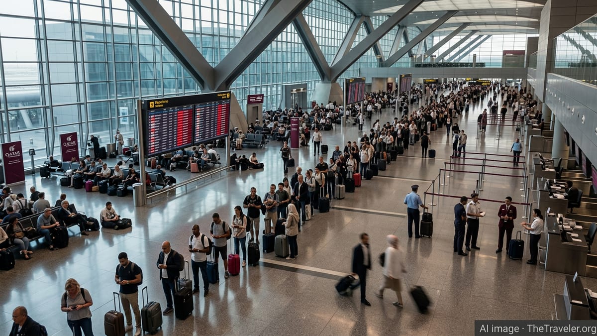 Qatar Airways Turmoil: Hundreds of Flights Disrupted