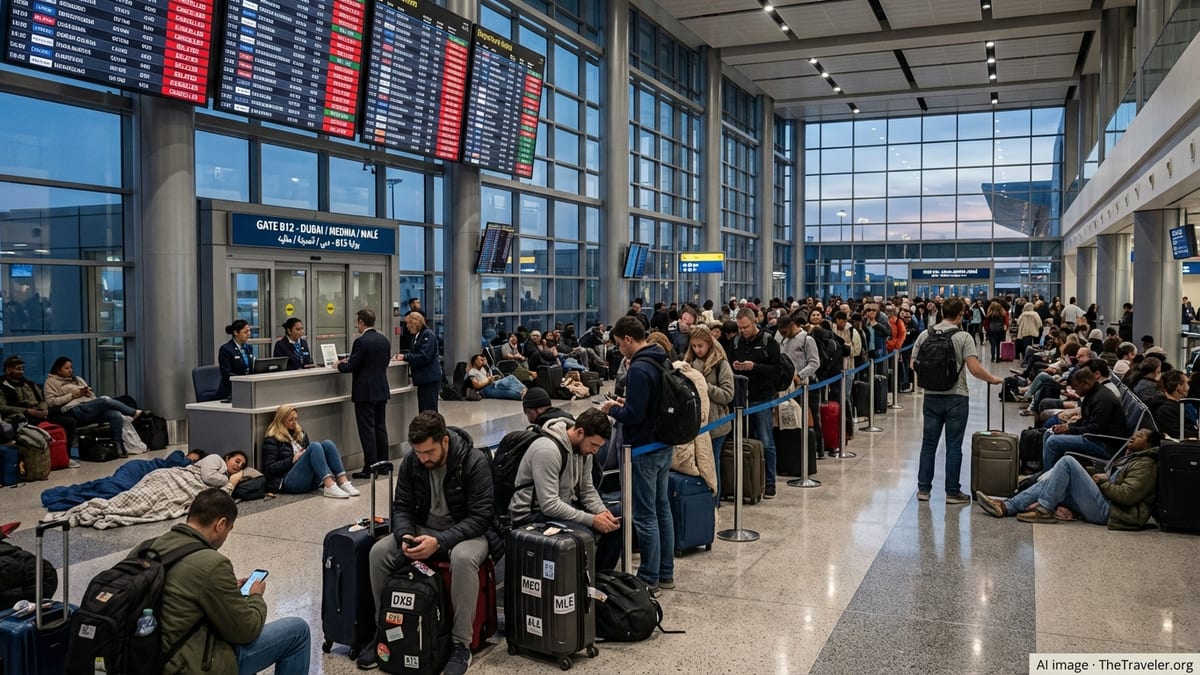 Qatar Airways Chaos Strands Thousands as Airspace Shuts Down