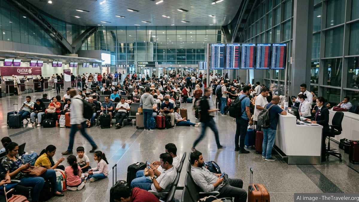 Qatar Airways Chaos: Over 100 Flights Axed From Doha Hub