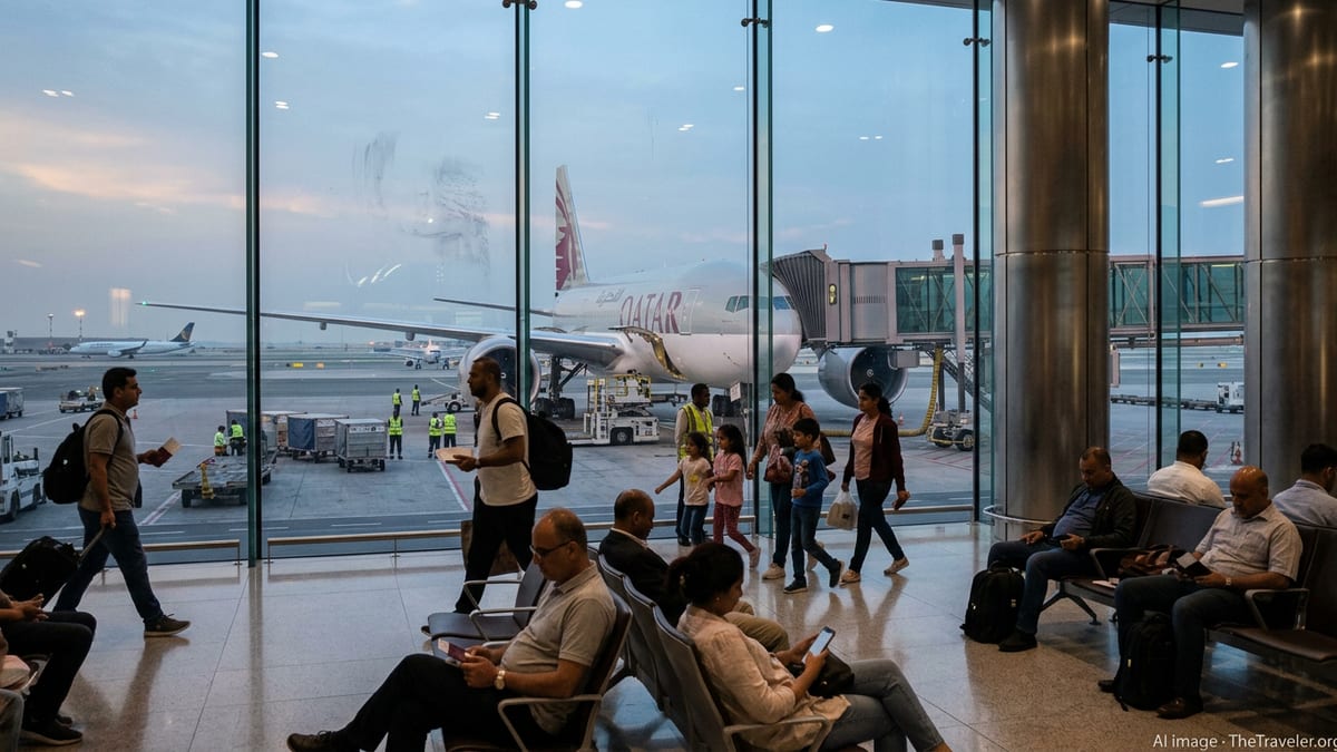 Qatar Airways Launches Temporary Doha Flights Amid Airspace Chaos